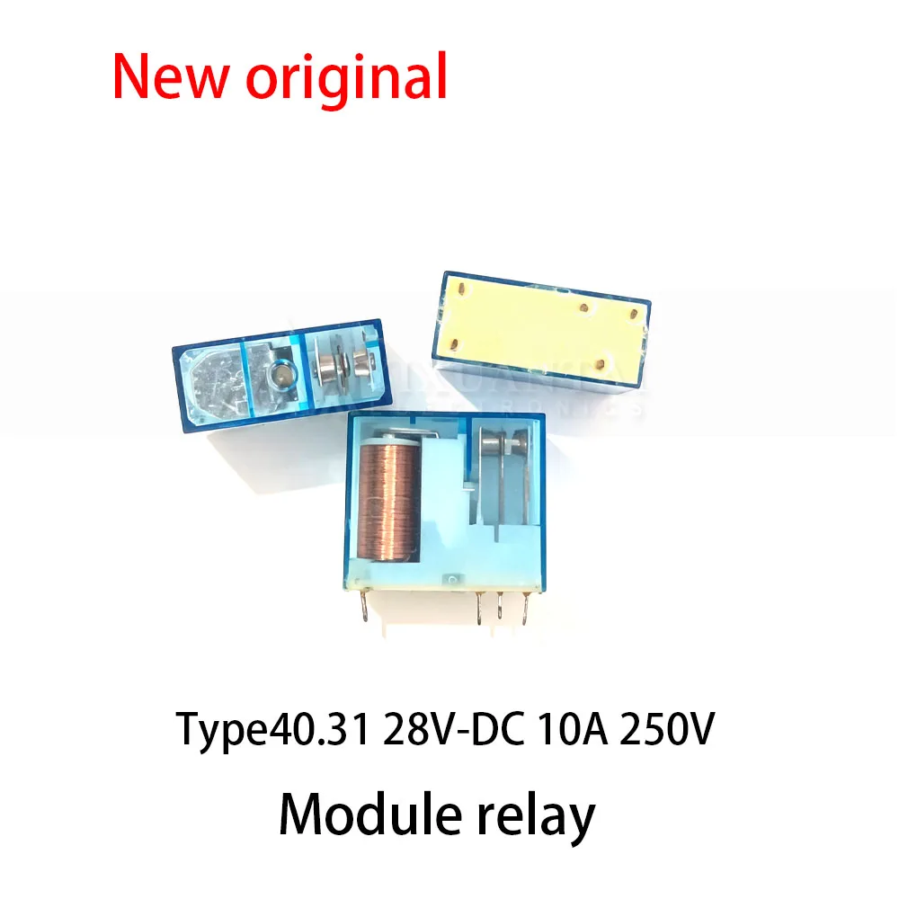 (10pcs) 100% New relay Type40.31 28V-DC 10A 250V Module relay
