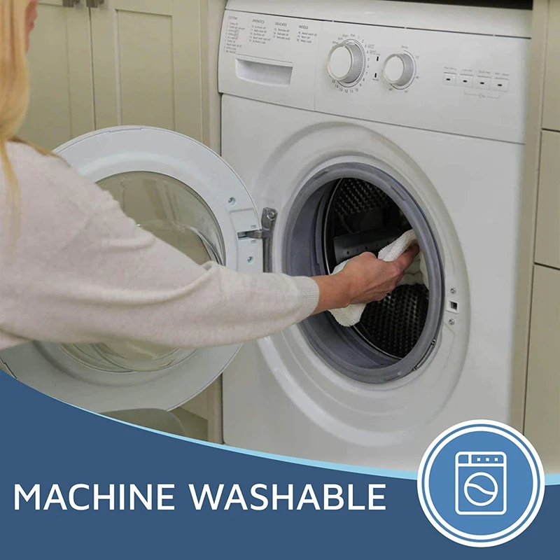 12 Pack Microfiber Mopping Pads For ECOVACS DEEBOT OZMO T8 T8 AIVI Vacuum Cleaner Moping Cloths Rags Spare Parts