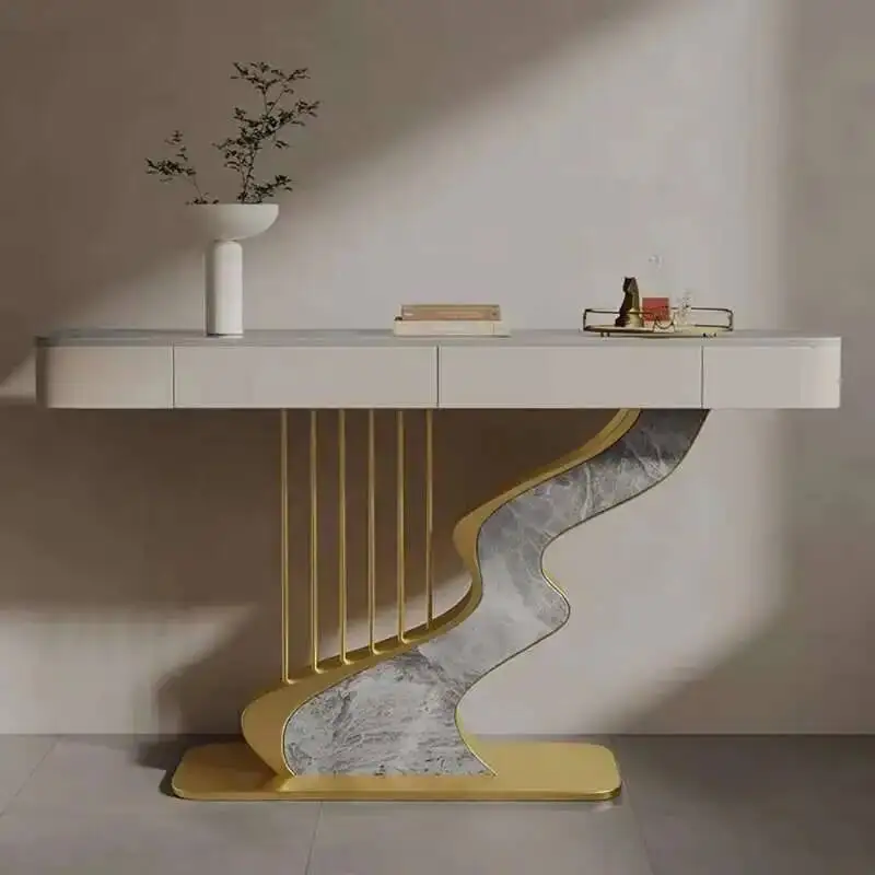 Beauty Aesthetic Table Console Luxury Entryways Trendy Entryways Console Table Metal Design Tisch Wohnzimer Home Furniture