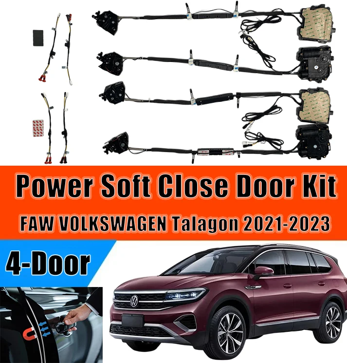 Xcar for FAW VOLKSWAGEN Talagon 2021-2023 ，Car OEM Automatic Soft Close Door Electric Suction Kit Auto Power Closing