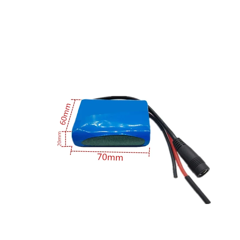 100%new safe and durable 12V 3600mAh 3S1P lithium battery pack 18650 rechargeable battery with protective plate 12.6V 1A charger