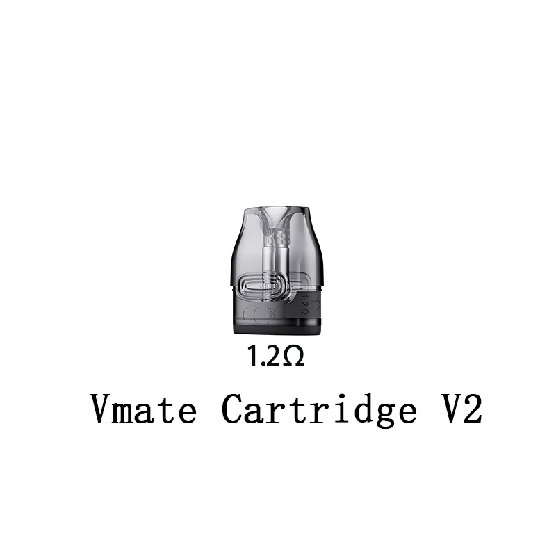 خرطوشة VOOPOO Vmate الأصلية ملء علوي 3 مل 0.4/0.7ohm وخرطوشة Vmate V2 0.7/1.2ohm لـ V.THRU Pro/Vmate Pro/Vmate i2