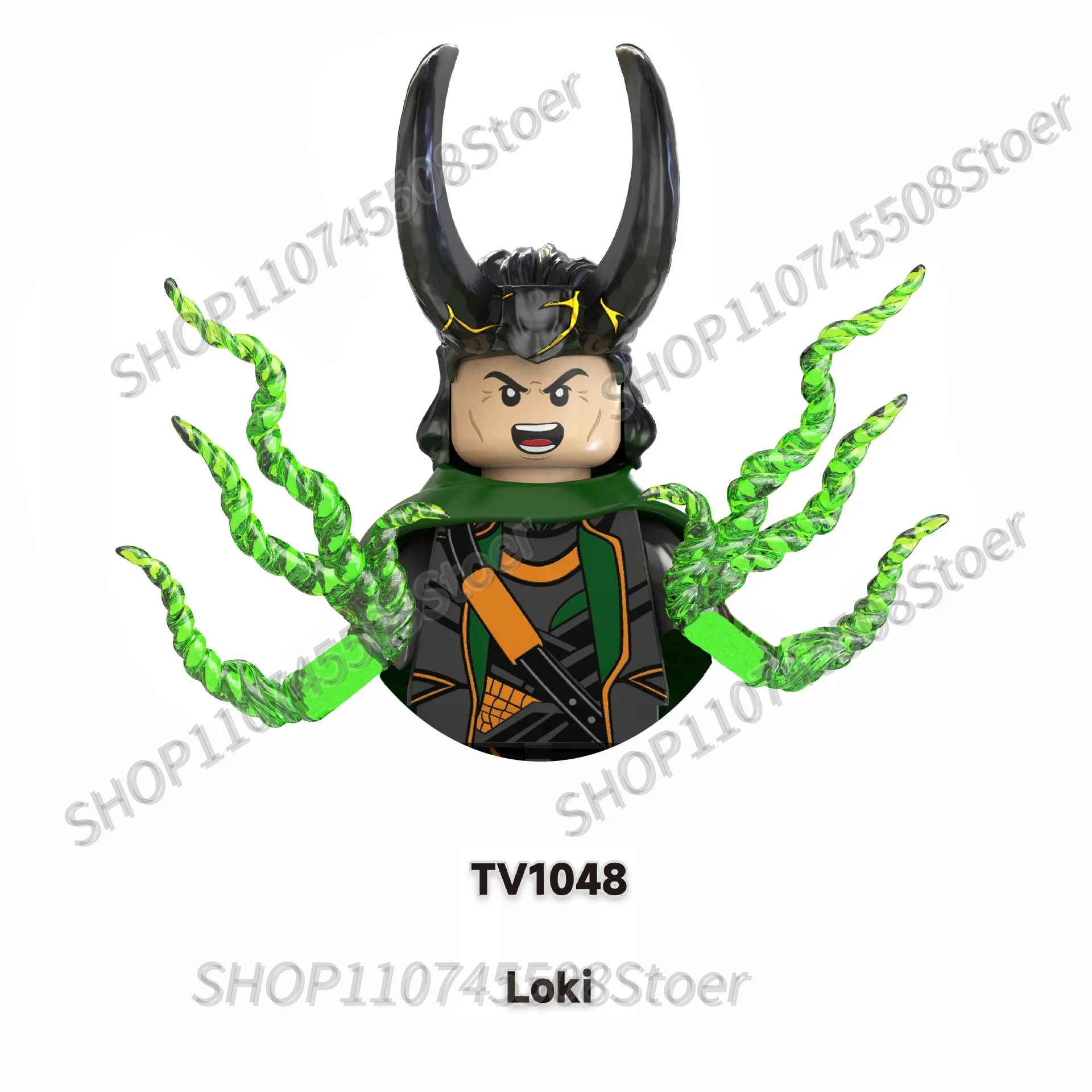 Heiße Sammelspielzeuge Marvel Bausteine Muse Daredevil Loki TVA Agent Mini-Bausteine Spielzeug Partygeschenke