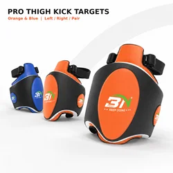 BN 1PC Thickened Boxing Thigh Pad Left Right Leg Kick Target Trainer Protector for Muay Thai Kickboxing MMA Sanda Training