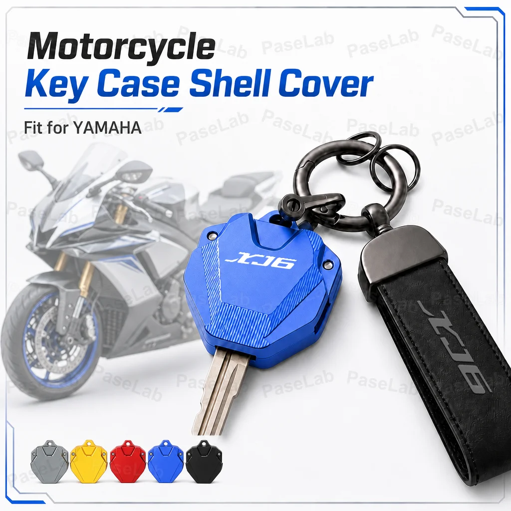 New Hot sale For YAMAHA XJ6 XJ 6 2009-2015 Motorcycle CNC Accessories Key Cover Case Shell Keychain Keyring Key Chain Holde