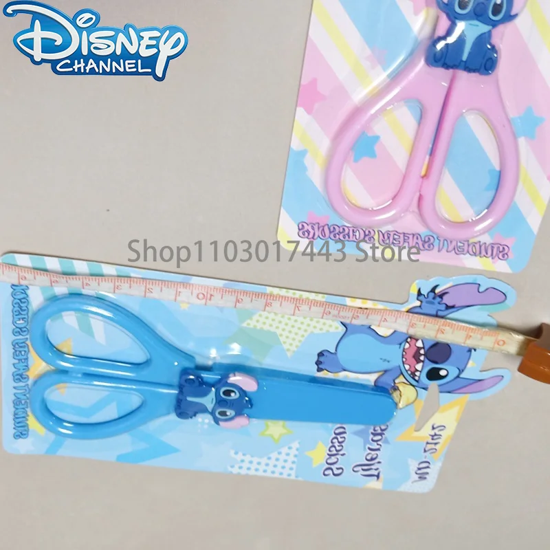 3 Colors Disney Stitch Scissors Student DIY Handmade Paper Cutting Knife Cartoon Prize Art Tool Kits School Supplies Scissors