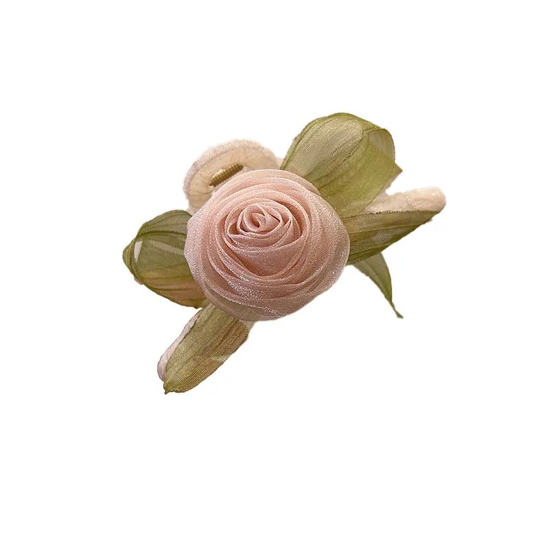 VANIKA – pinces à cheveux en forme de fleur pour femmes, nouvelle collection printemps, Barrettes épaisses pour filles, pince queue de cheval,