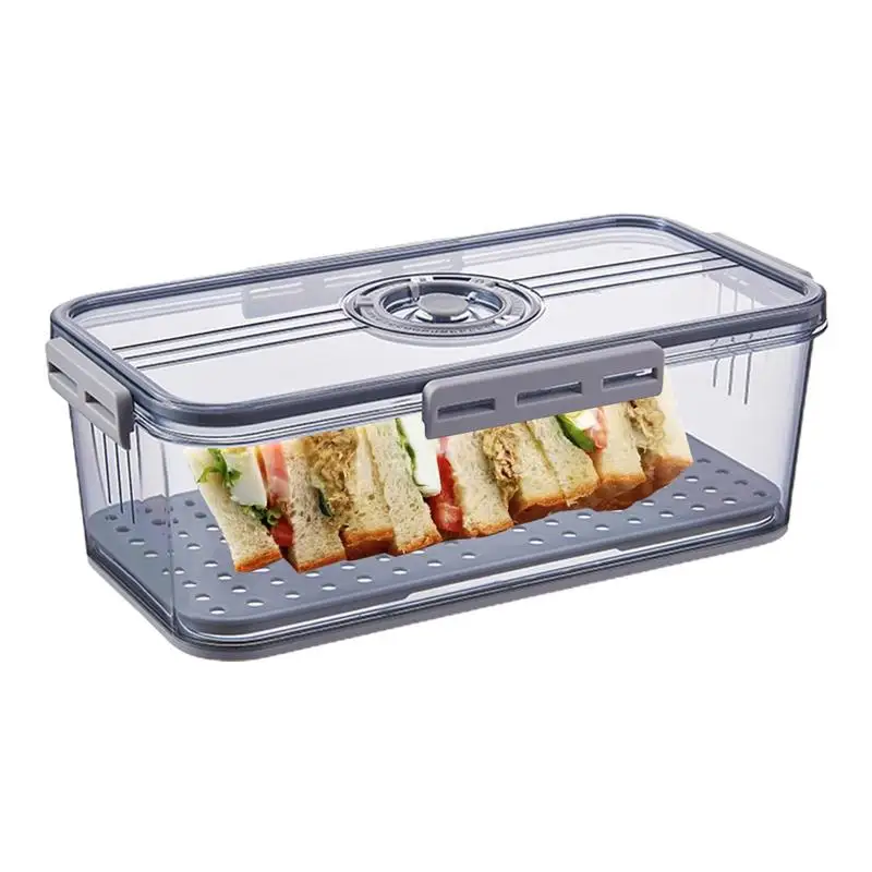 

Контейнер для хлеба, Кухонный Контейнер для хранения хлеба с функцией записи времени