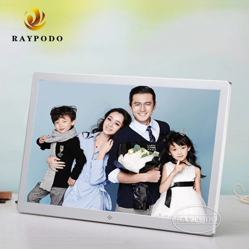 RAYPODO 17 Inch Digital Photo Frame digital display system interactive digital signage solutions best large digital photo frame