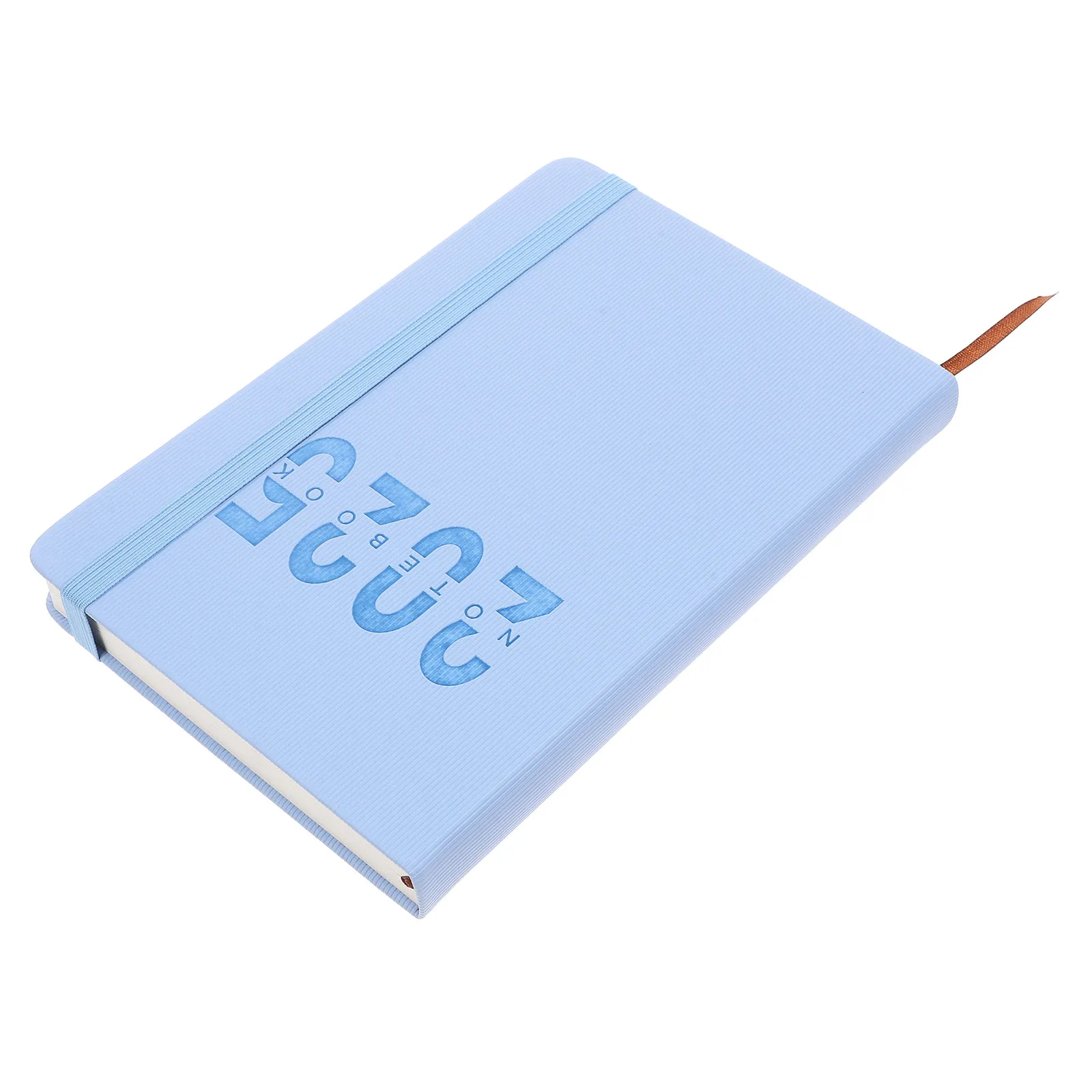 Pocket Calendar 2025 Mini PU Soft Cover Refillable Planner Binder Weekly Monthly Daily Organizer Ink Resistant Paper