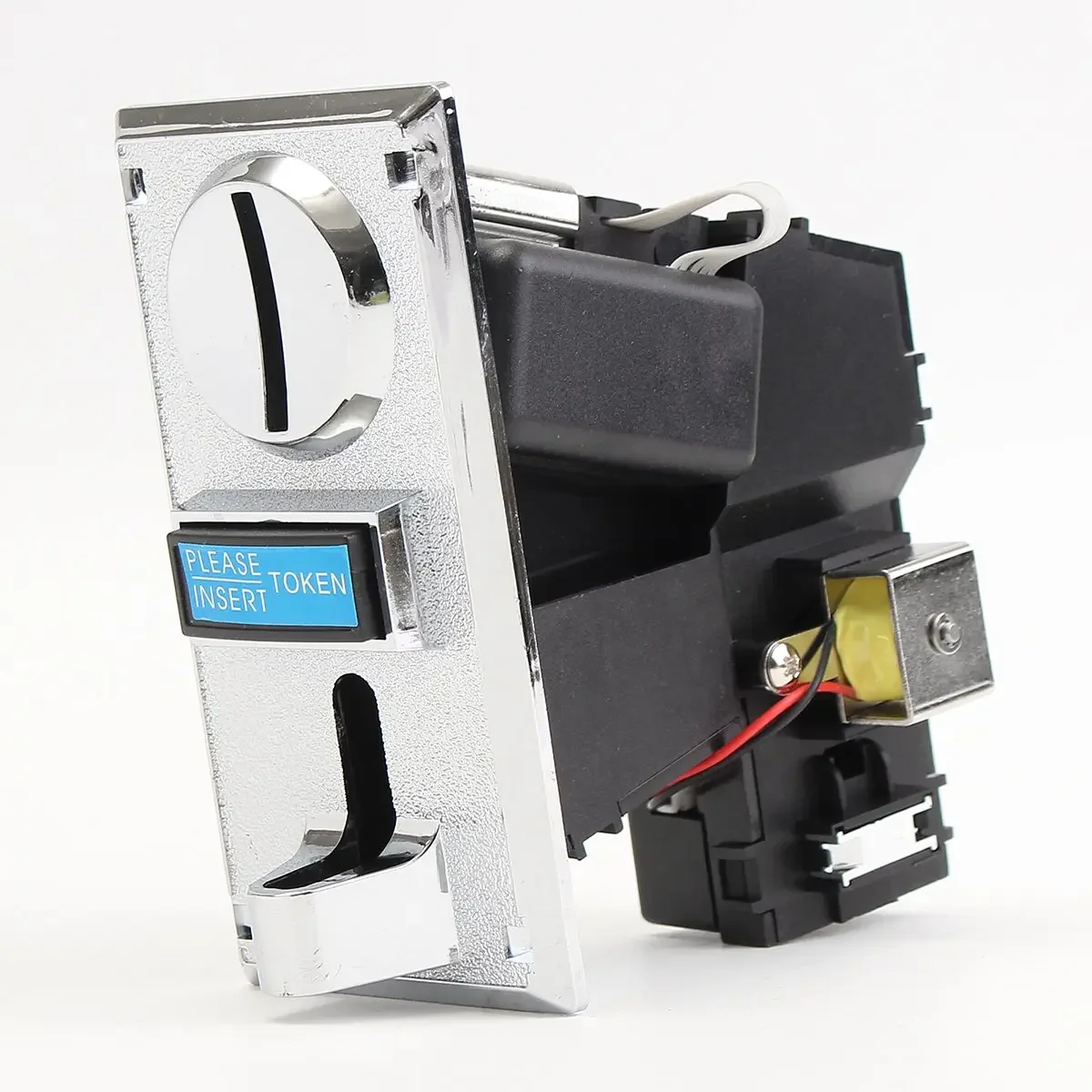 Multi Coin Acceptor Electronic Roll Down Coin Acceptor Selector Mechanism Vending Machine Mech Arcade Game Ticket Redemption