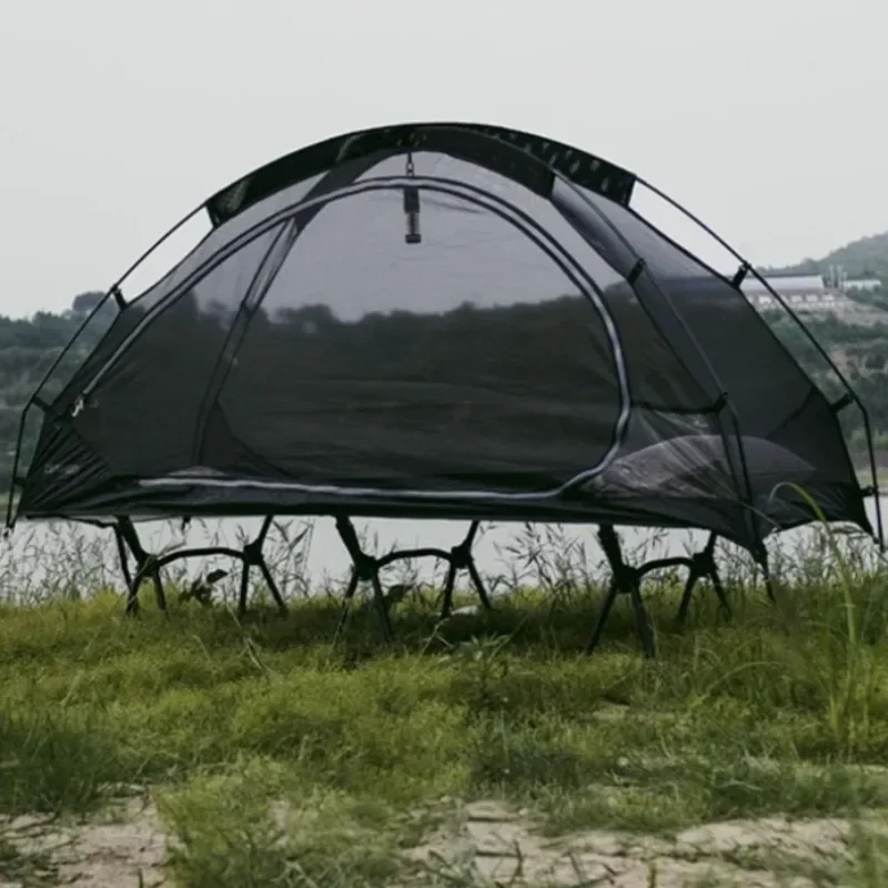 

Lightweight Single Camping Tent Outdoor Fishing Portable Folding Moistureproof Trekking Tent Hiking Sunshade Camping Equipment