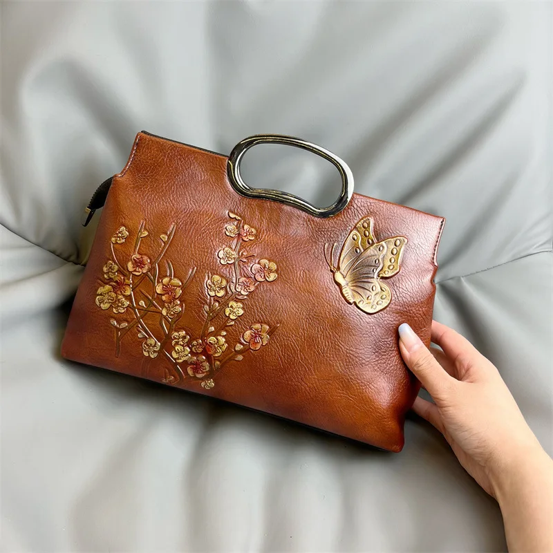 

Handbag Chinese Republic of China style with cheongsam antique square bag 2024 new retro women's dinner clutch bag