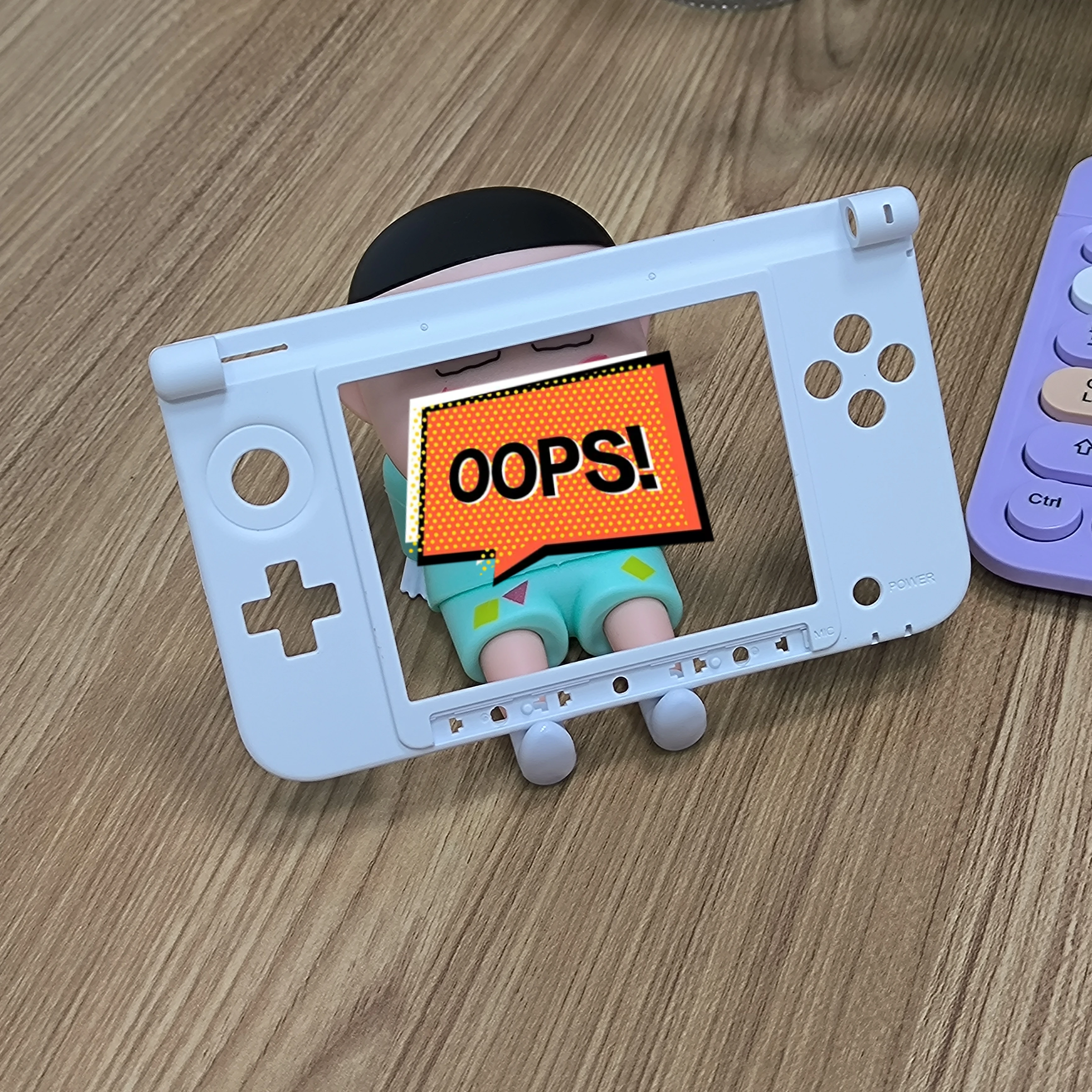 Kits de marco medio, carcasa para consola de juegos 3DS XL/LL, cubierta de carcasa media