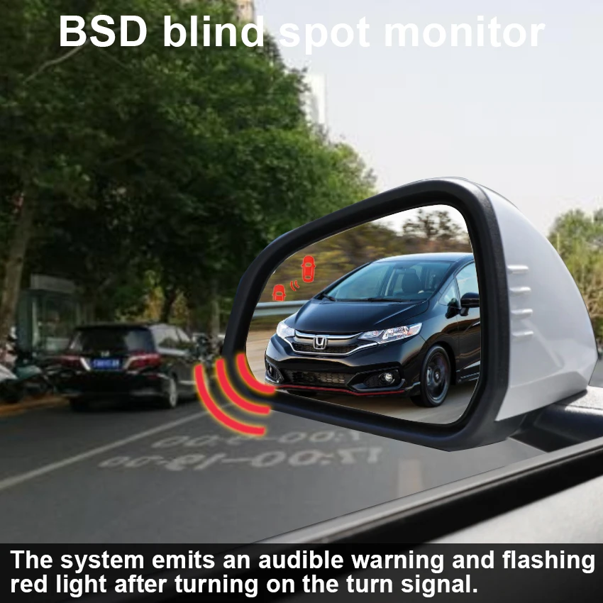 Car Blind Spot Detection System For Audi SQ5 2014 to 2025 BSD BSA BSM Car Sensors Drive Rear Mirror Monitoring
