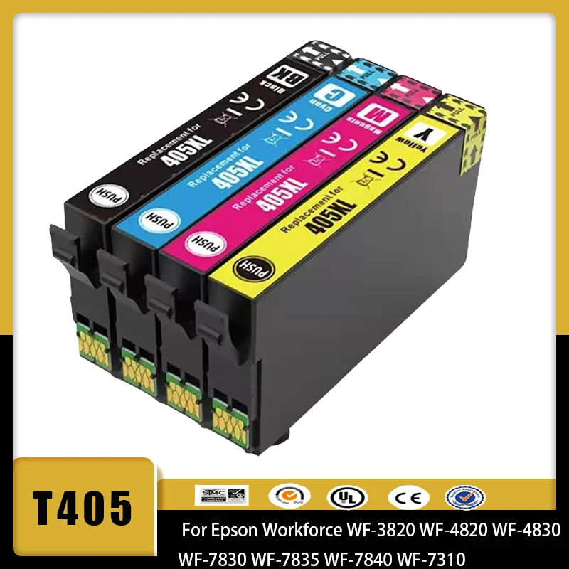 

Compatible For Epson 405XL T405XL T405XXL Ink Cartridge For WF-3820DWF 4820DWF 3825DWF 7830DTWF 4825DWF 4830DTWF 7835DTWF 7840