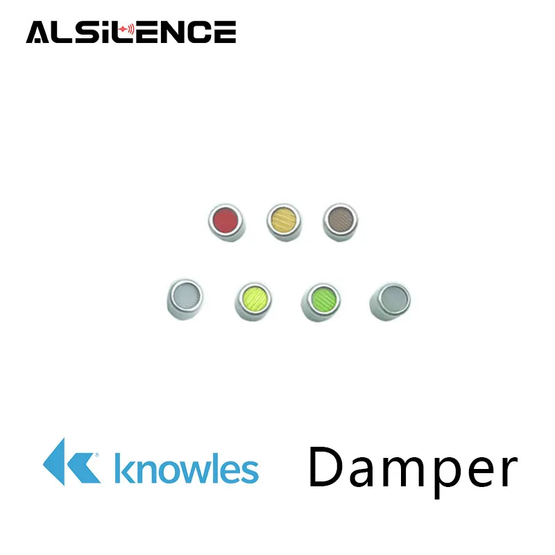 1pcs Knowles Damper Balanced Armature Damping Damper Plugs Filters Knowles Acoustic Dampers for Se215 se315 se425 se535 Se846 TF