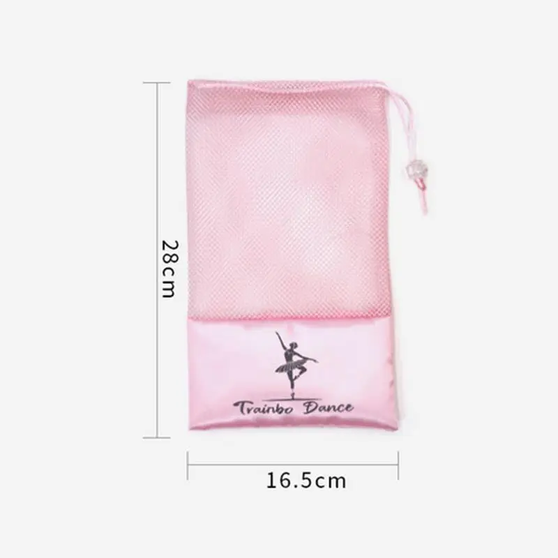 Pink White Dance Bag Shoes Storage Pouch Ballet Organizer Handbag Bags Pouches Satin Ballet Shoe Bag Dance Shoes Pouch