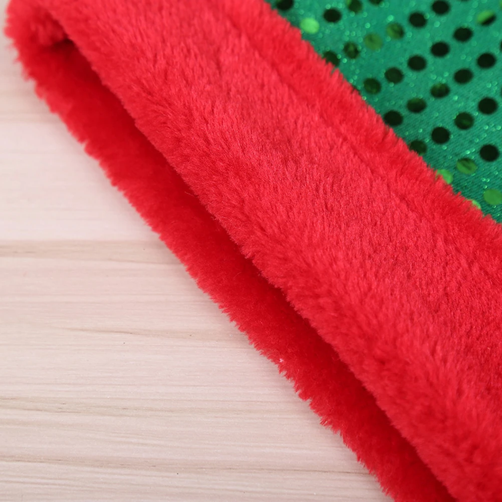 

Sequin Christmas Hats Premium Santa Caps Lightweight Party Favors Holiday Decorations Xmas Gift For Family Friends