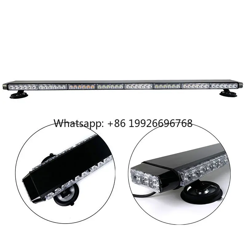 Magnet Mount LED Strobe Light bar Four Side Led  Stick bar Light Emergency Recovery Truck LED Traffic Advisor Light bar