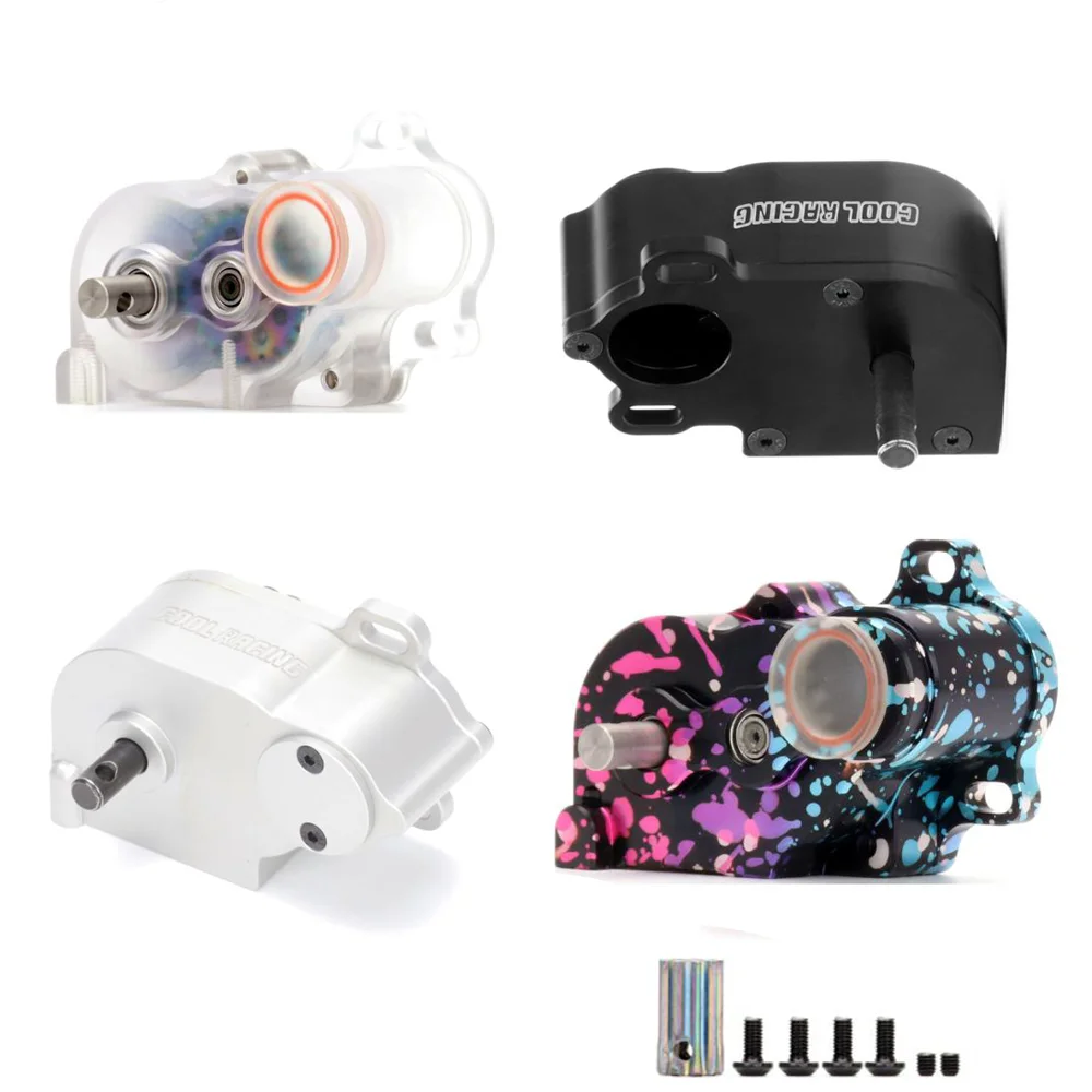 

LCG Low Center of Gravity Gearbox for 1/10 RC Crawler Car Traxxas TRX4 Defender Bronco AXIAL SCX10 90046 RC4WD D90 Wraith Parts