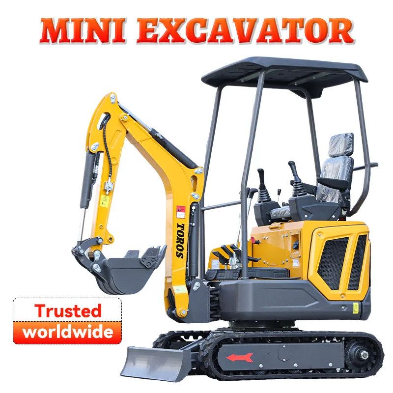 Recruit Agent EPA Engine Excavators Multifunctional Hydraulic Crawler Micro Digger Customized Machinery Cheap Mini Bagger