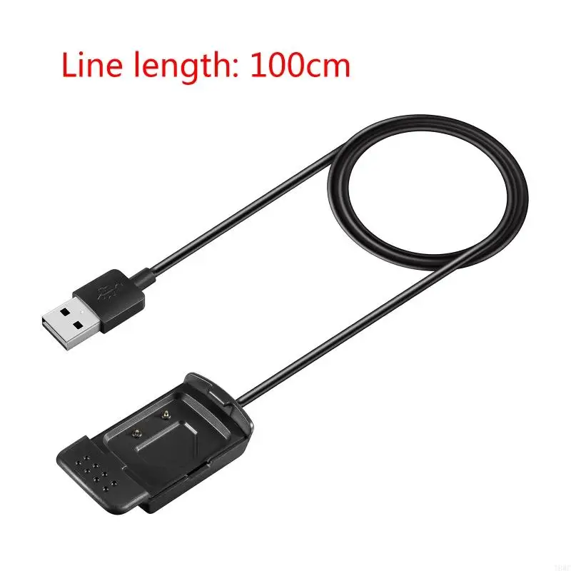 T8WC untuk Scosche Rhythm+ Kabel Pengisi Daya USB Denyut Jantung Ban Lengan Pengisi Daya Cepat