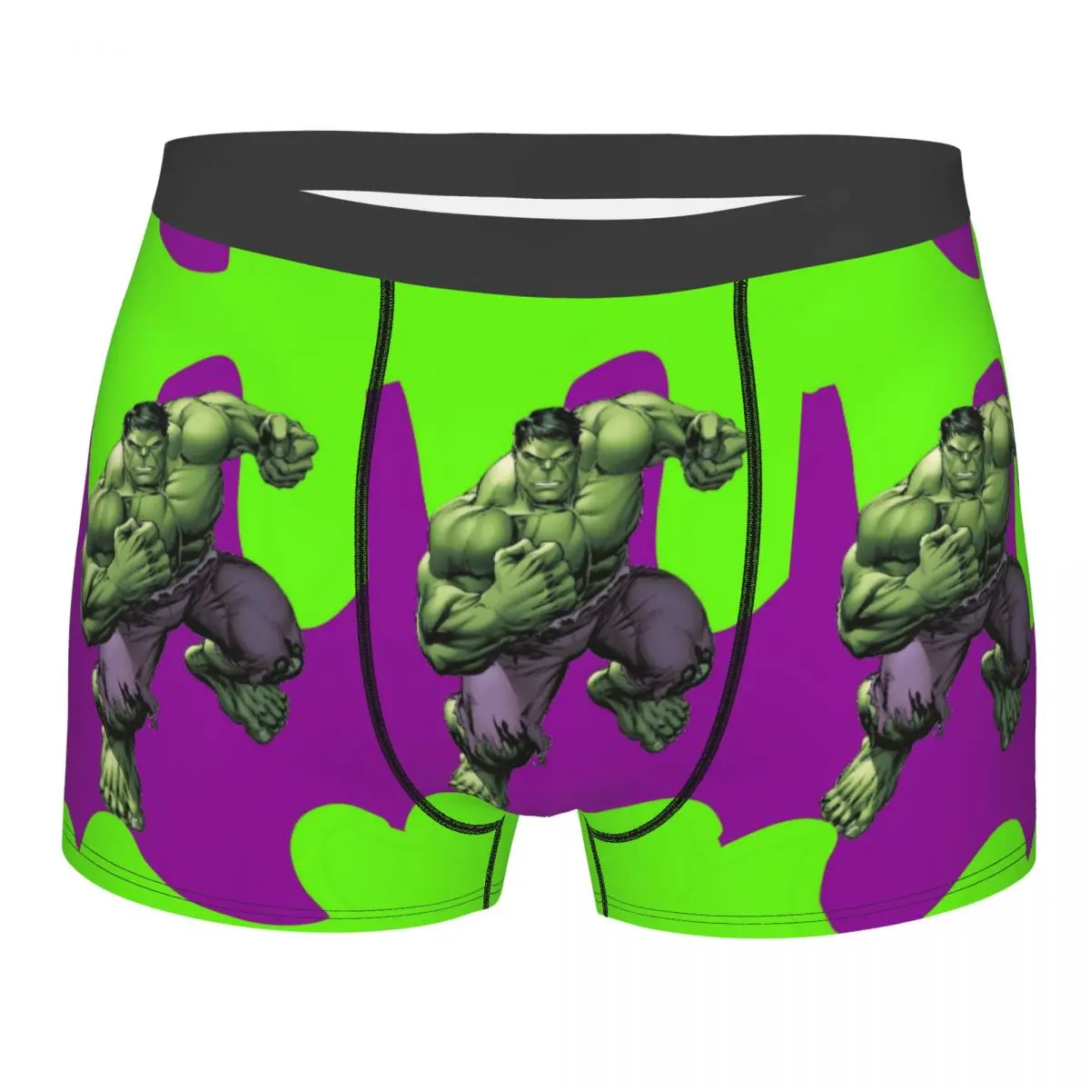 

Custom Cool Hulk Comic Art Boxers Shorts Panties Male Underpants Comfortable Briefs Underwear