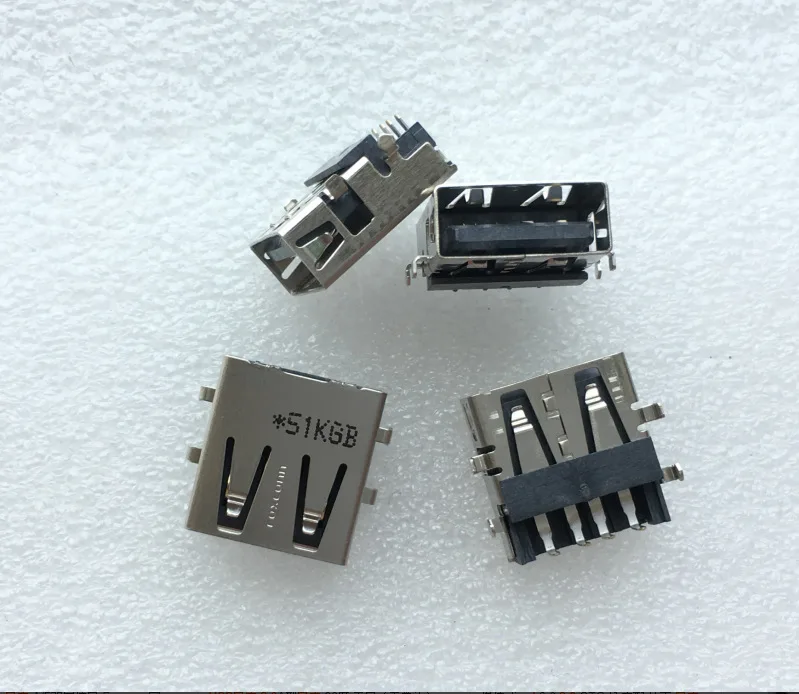 Fro Foxconn/Foxconn connector UB1111-R20AA1-7H female seat, flat port, sinking board USB port