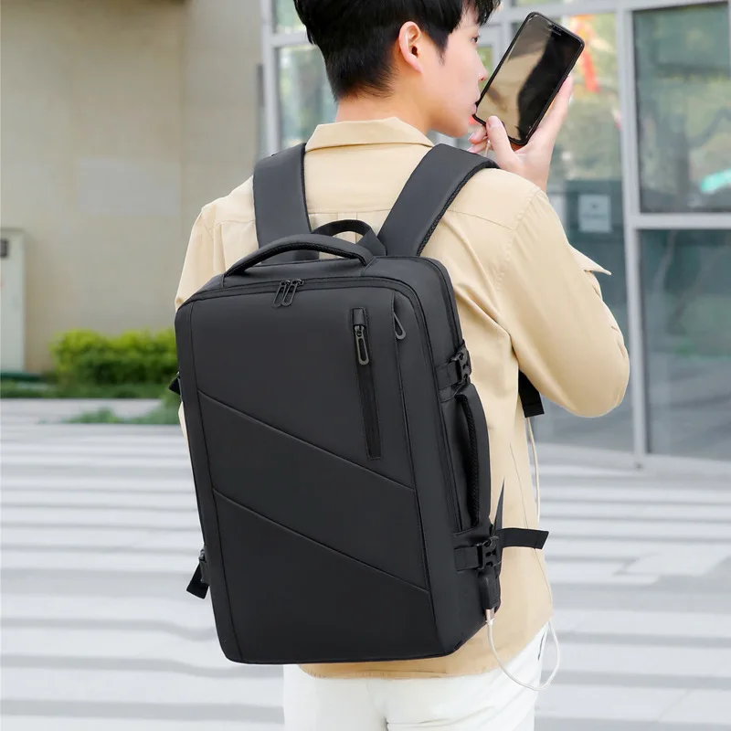 

Backpack Business Men's Multifunctional Backpack Can Expand the Capacity of Business Commuting Large-Capacity Computer Backpack