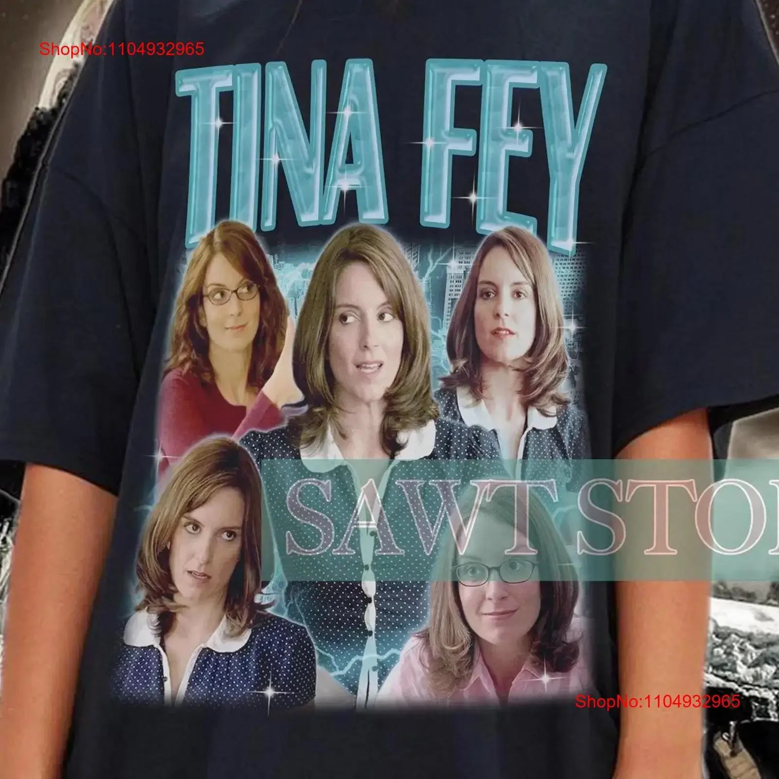 Retro Tina Fey T Sh… - image
