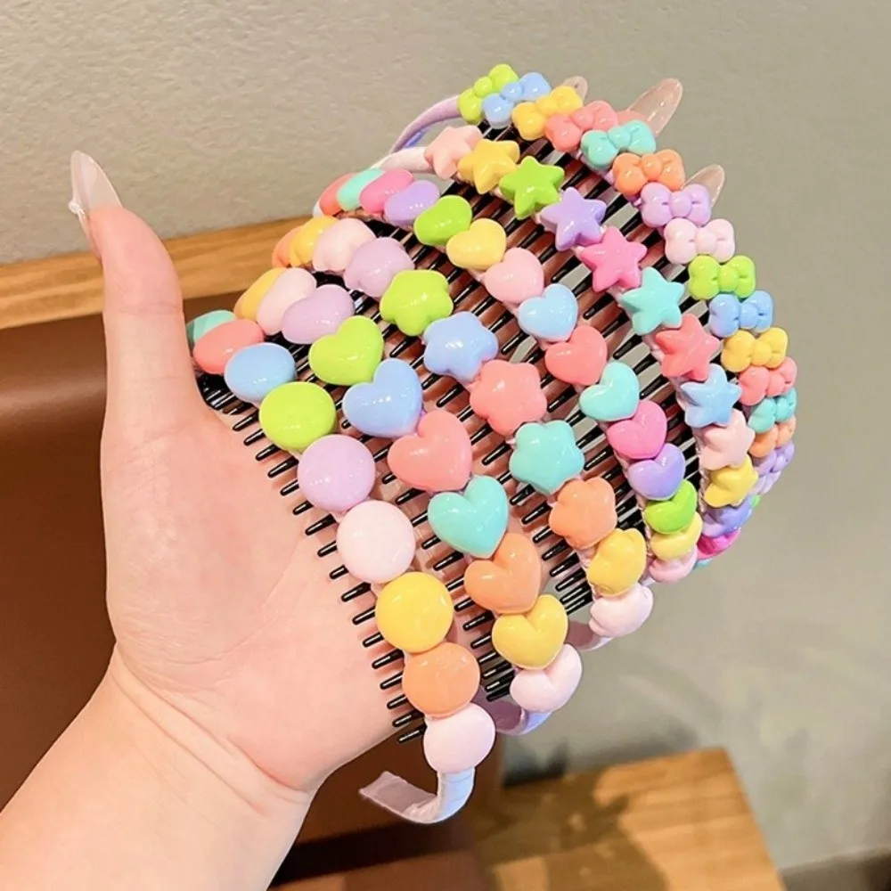 القوس عقدة الفتيات زهرة عصابات الشعر الحلو القلب جميل القوس عقال عدم الانزلاق الانفجارات مشبك شعر الأطفال الشعر هوب #5