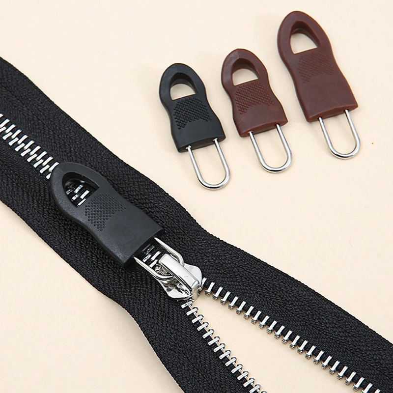 Universal Zipper Puller Replacement Zipper Slider Tag Fixer Repair Zipper for Sewing Clothes Travel Bag Clothes Tent Backpack
