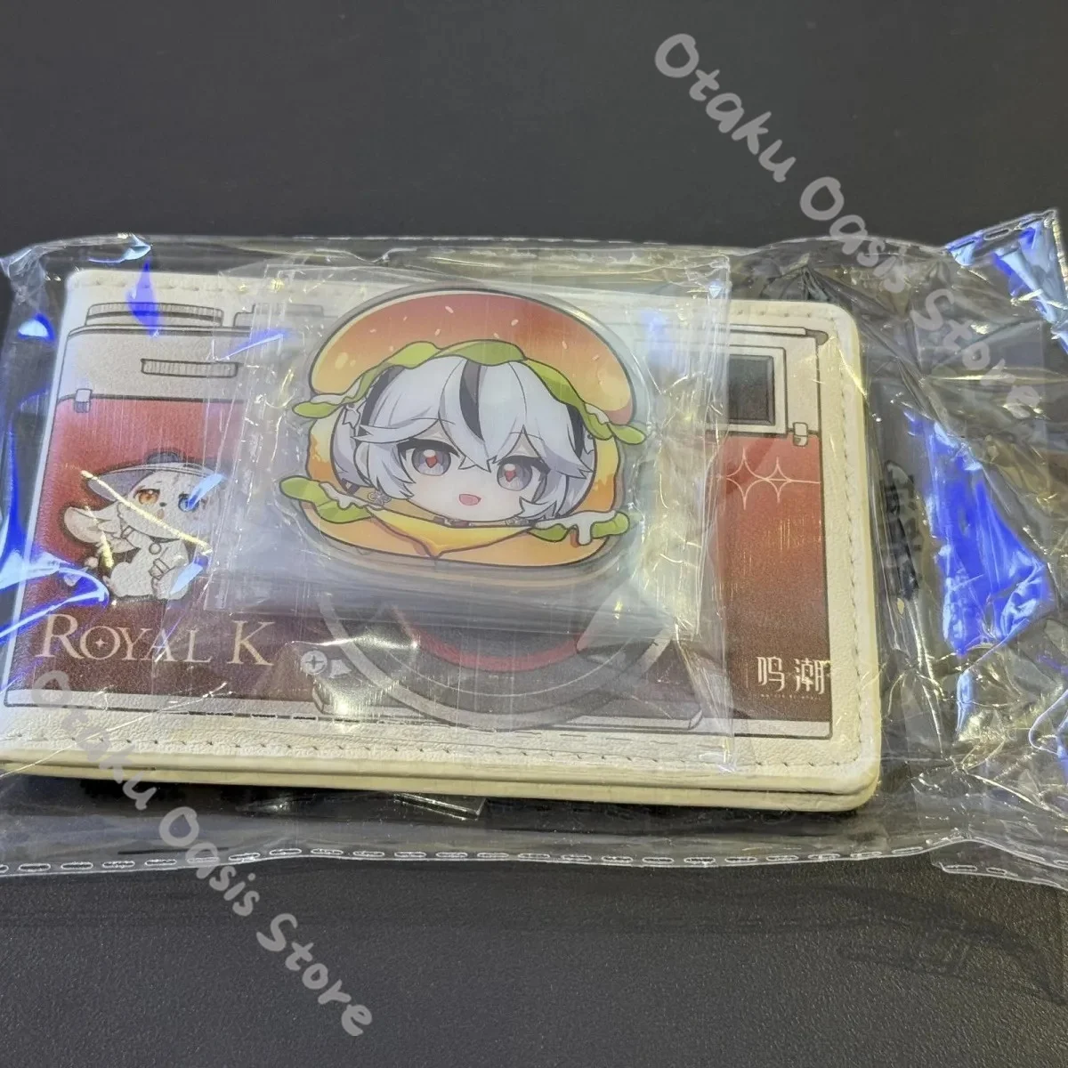 Wuthering Waves Camellya Changli Rover The Shorekeeper Cards Holder Refrigerator Sticker Card Bag Fridge Magnet Cosplay Official