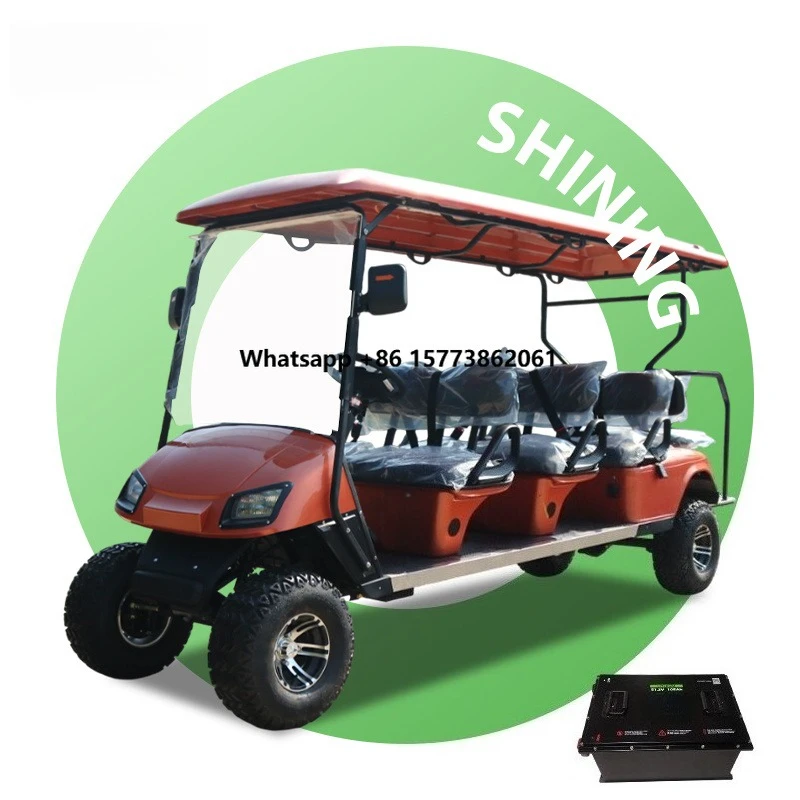 Professional Battery 8 Seater Golf Cart Powered Golf Buggy Golf Cart Electric