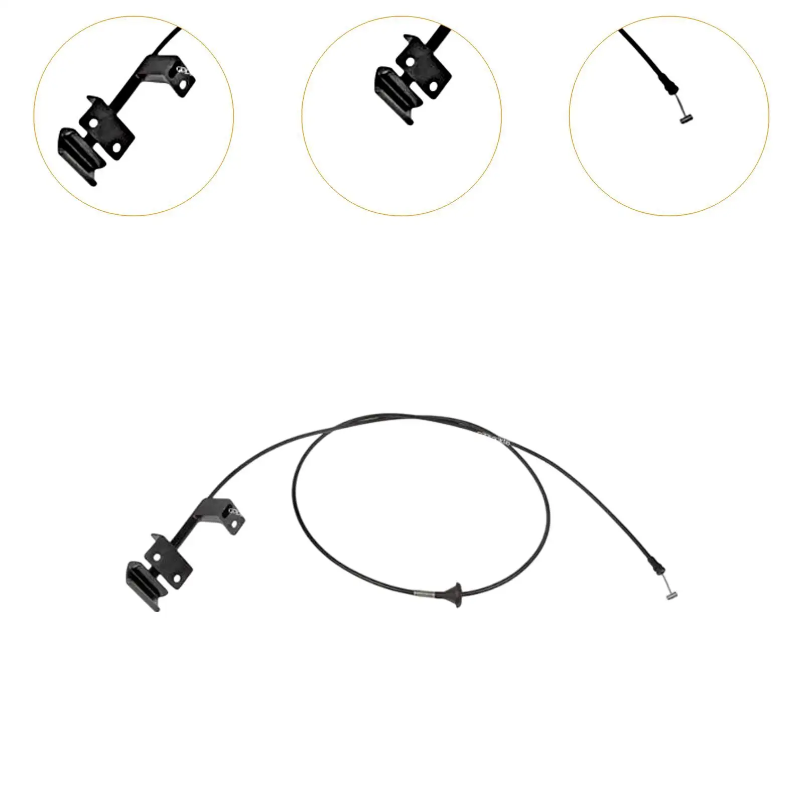 Cabo de liberação do capô de alto desempenho 55026030   para Jeep 87-96 Cherokee XJ