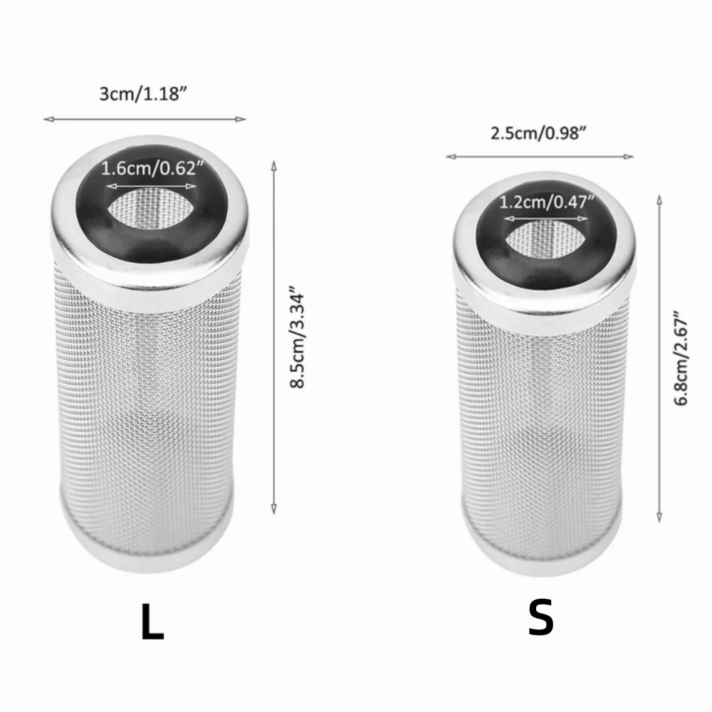شبكة من الاستانلس استيل حوض السمك تصفية صافي المعادن أنبوب التصفية المسبقة سيليكون مدخل تصفية شبكة شبكة أنبوب غطاء صافي