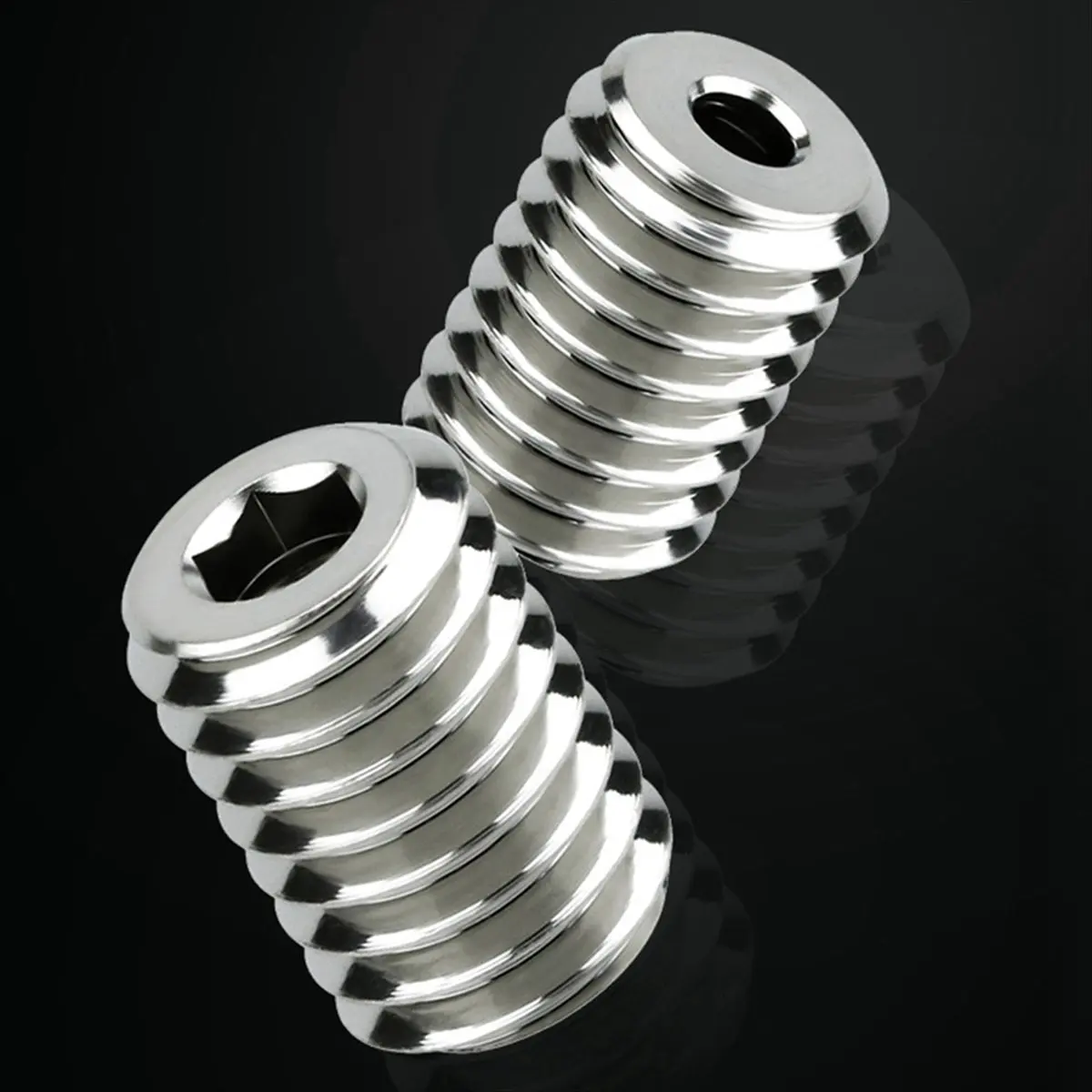 A85P High Flow CHT Nozzle Copper Connector for V6 Volcano Hotend Compatible with Volcano Heater Block and V6 Nozzle 2Pcs