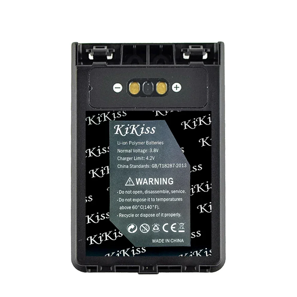 Imagem -03 - Kikiss-bateria Poderosa para Yaesu Sbr14li Vx8r 3300mah Vx8r Vx9dr Vx-8gr Ft-1dr Ft1xd Ft2dr Radio Fnb-102li Fnb-101li