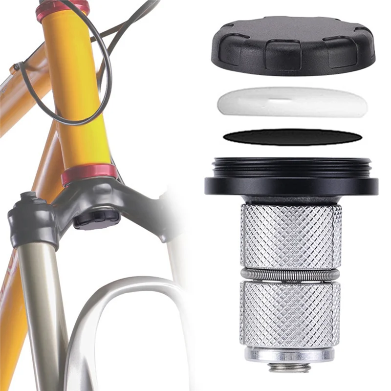 【Supernew】soportes de bicicleta protectores antirrobo usados en la horquilla delantera, funda para soporte de bicicleta, tapa para auriculares de bicicleta, cubierta para Airtag Spare P