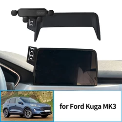 Car Mobile Phone Holder for Ford Kuga MK3 3d 2019~2022 ST-Line (8in)  GPS Bracket Navigation Stand Auto Accessories