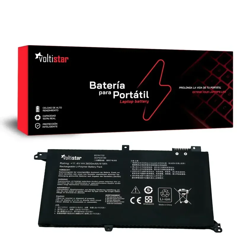 BATERÍA PARA PORTÁTIL ASUS K571 K571G K571GT K571LI