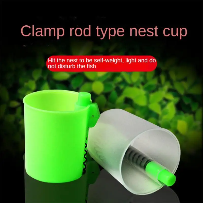 

Clip Rod Cup Fishing Portable Compression Wear-resistant Long Life Easy To Bait Rotation Does Not Slip