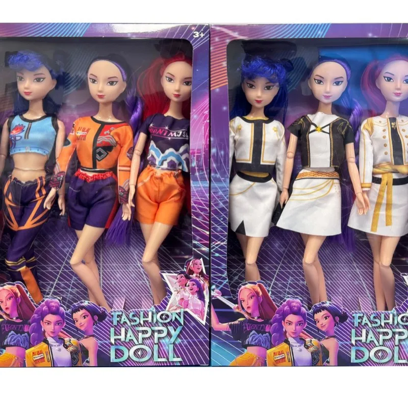 2025 Kpop Demon Hunters actiefiguur speelgoedset - Derpy Rumi Mira Zoey Sussy beeldjes pop voor fans kerstcadeaus