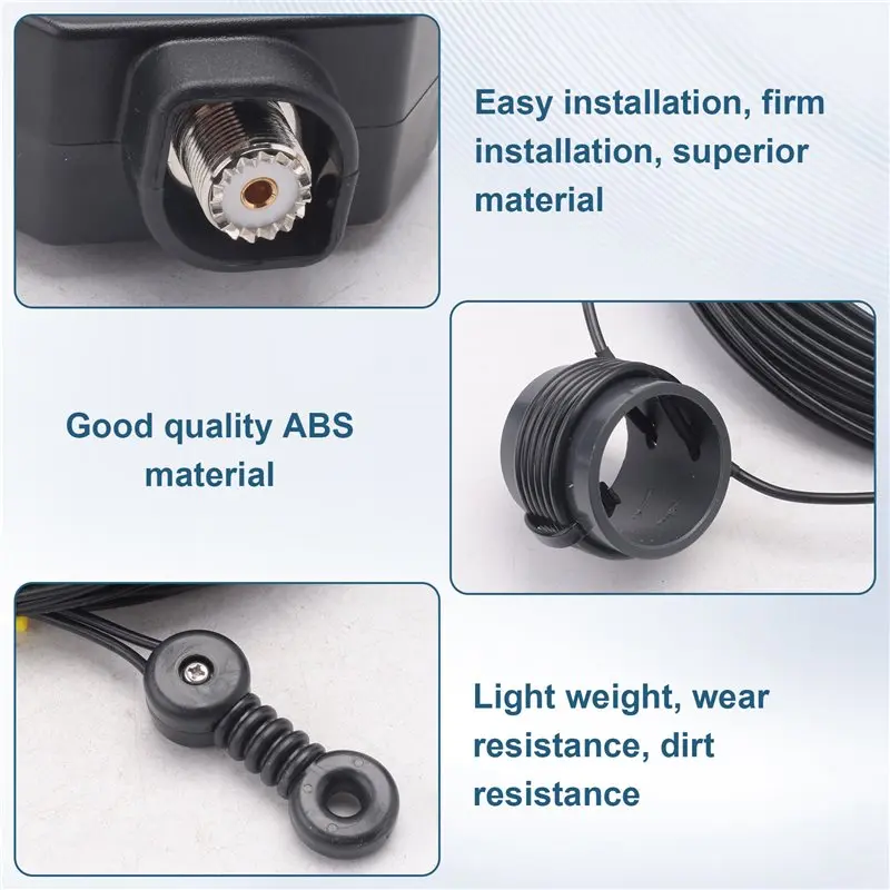 

【SURPIRE】JYR8010 8-диапазонная коротковолновая антенна с торцевым питанием, 150 Вт, работает в диапазоне частот 3.5-29.7 МГц, удовлетворяет ваши потребности