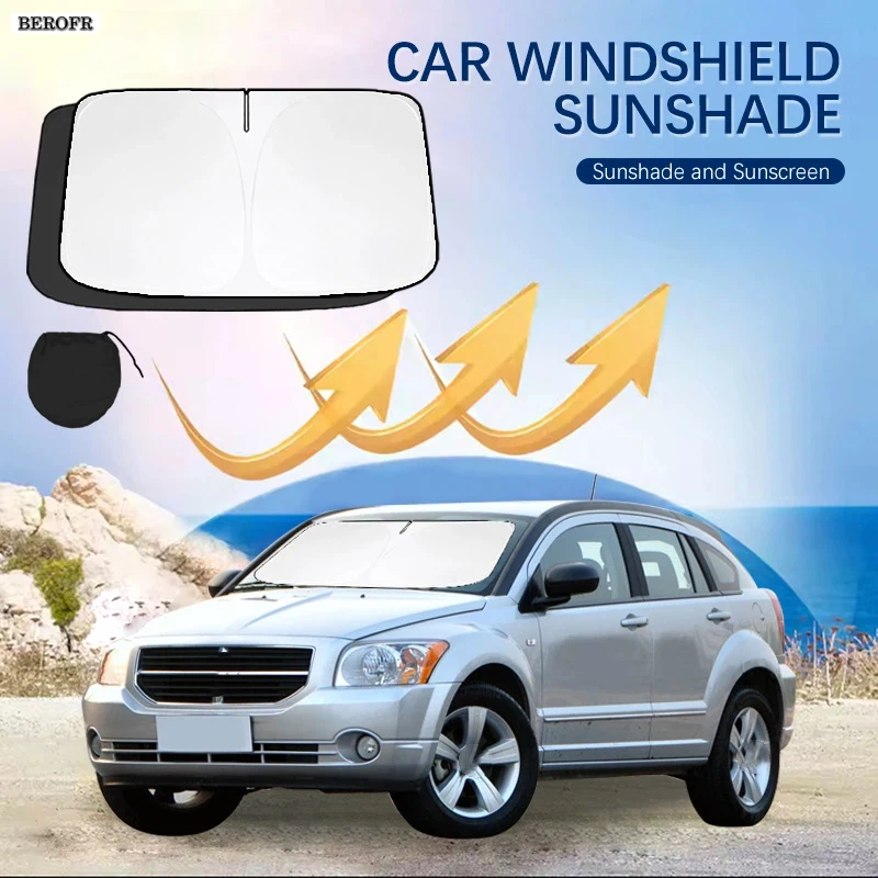 

Car Windshield Sun Shade Covers Front Window Sunscreen UV Parasol For Dodge Caliber 2006-2012 Summer Car Accessories