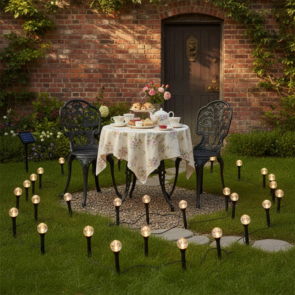 

Солнечные светодиодные пузырьковые шары для газона, уличные дорожки, дворовые лампы, украшение для дорожки, красочные декоративные лампы на подъездной дороге