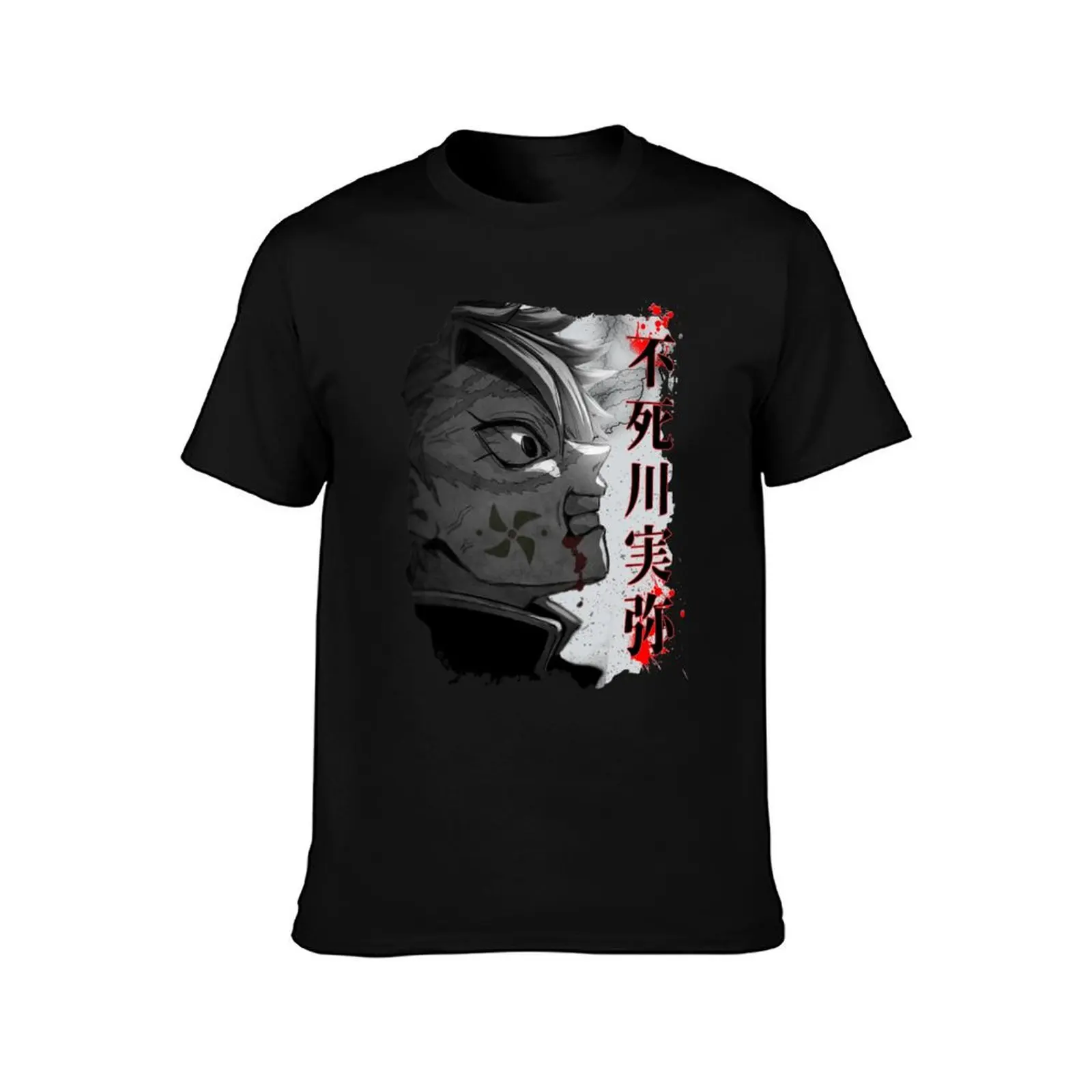 Sanemi - The Wind Pillar T-Shirt Summer Casual Cotton Tee Oversized Streetwear Tops Vintage Graphic Print Unisex Men Women