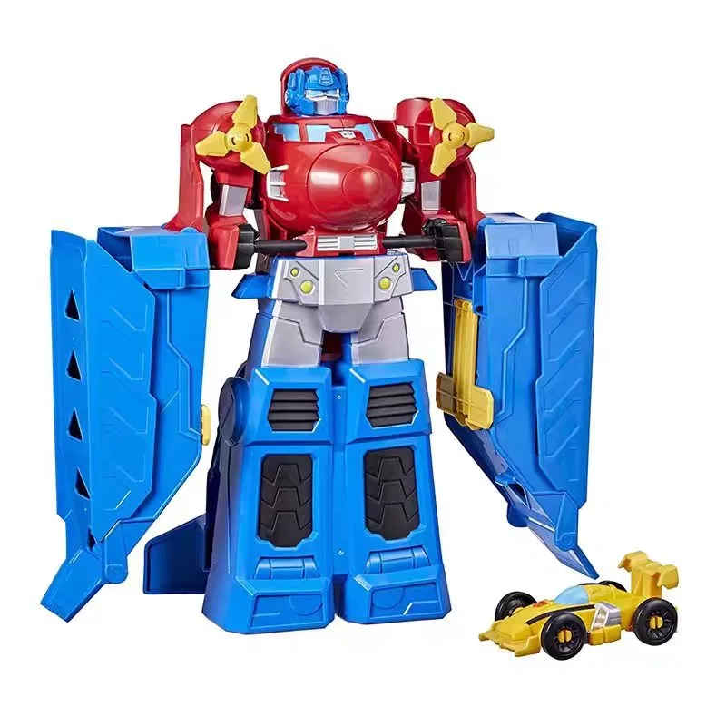 Originele Hasbro Transformers RESCUE BOTS AGADEMY Ratchet HOT SHOT Bumblebee Optimus Prime Grapple Blades Anime Figuur