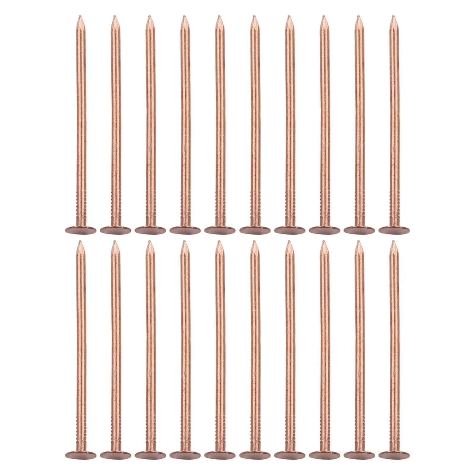 20/30/40/50 Count 65/75mm Stump Removal Spikes, Large Copper Nails For Killing Tree Stump Roots, Stump Removal Spikes